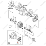 (SN 1-1017) Moay ơ 52N57-42101 (DD) (SDD)