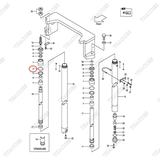 (VFM2N4) Oring 210F8-42631 (Rear)