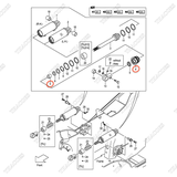 (Seri 119-Up) (K5 905) Dẫn hướng 22N48-52941 (INC.4,5)