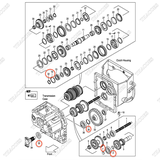 (MT) (Kit K1) Bộ gioăng phớt 12N43-19801