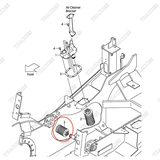 (Seri 116-Up) Lọc dầu thuỷ lực hút 22N57-53001