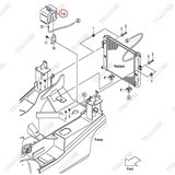Bình nước phụ 214A2-12111; 214A2-12121