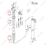 (VFHM2N5) (K2 902) Bộ gioăng phớt B-B675A-00006 (INC.5-10,14) (trước)