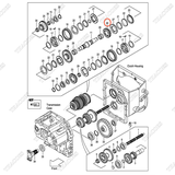 Bánh răng lùi 12N43-42281
