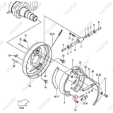Lò xo phanh 23653-72051