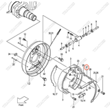 Thanh chống hãm 23653-72161
