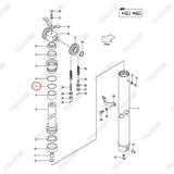 (VFM2N5) (K2 902) Oring B-95123-07000