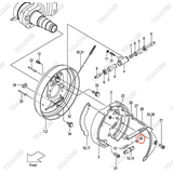 Lò xo phanh 22673-72391