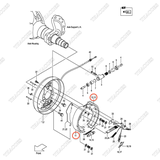 Bộ guốc phanh C-52-13117-53000-Z; C-52-13117-83020-Z; C-52-13117-83010-Z