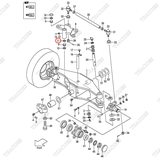 (GB) (K1 901) Bạc đệm 224W4-32461 (1 cái)