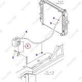 Bình nước phụ 3EB-04-25160 (két nước)