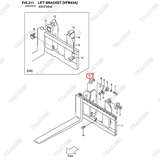 (35/40) Vòng bi nâng hạ 22198-22341; 24258-33401 (OD91,5)