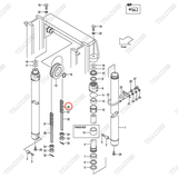 (35/40/45) Xích nâng hạ 23918-45771 (VM300)