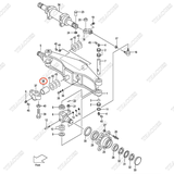 (OBT) Bạc gối cầu sau 224W6-12611
