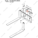 (45/50) Vòng bi nâng ngang 24258-33401 (OD91,5)