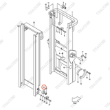 (35/40) Vòng bi nâng hạ 24609-42111 (OD 123,5)