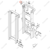 (35/40) Bạc trượt khung nâng 23460-72501 (D6)