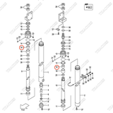 (35/40) Bạc trượt 23460-53171 (sau)