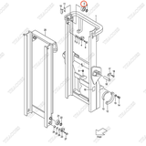 (VM43A(3.5T,4T)) Vòng bi nâng hạ 277P8-22051 (OD 119) (4 vòng)