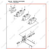 (3sv) Cụm van điều khiển 235C7-30302