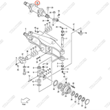 (OBT) Xi lanh lái 524W2-40202