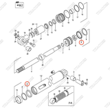 Phớt piston 25808-43111