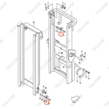 (35/40) Vòng bi nâng ngang 23458-32052