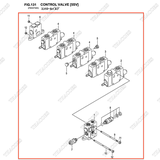 (5sv) Cụm van điều khiển 235C7-30502