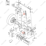 (GB) (K2 902) Vòng bi kim 22654-32121 (6 cái)
