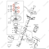 Bộ công tắc còi 271F4-12221