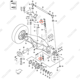 (GB) (K2 902) Phớt mỡ 25814-32051 (4 cái)