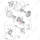 Vòng bi moay ơ 03071-30216