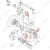 (GB) (K2 902) Bộ vòng bi phi nhê 243C4-39801