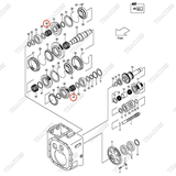 Vòng bi kim 124T3-43021 (MT, WC)