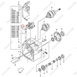 Cụm van chia dầu số 143E3-80151