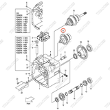 (2nd) Bộ ly hợp, rọ số 143E3-80191