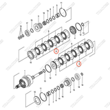 (1st) Đĩa thép hộp số 143E3-82481