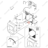 Cao su chân két nước 239A2-12021