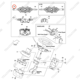 Cụm công tắc tiến lùi 280C2-42341 (AT)