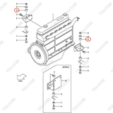 Cao su giảm chấn 235C1-02051