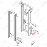 (VM2N4, VM2N5) Bạc chân cột 214A8-02201