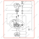 Vô lăng tay lái 22N54-10201