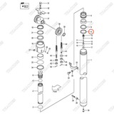 (Trước) (K1 901) Phớt piston 25808-43111