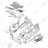 Tấm lót sàn 22N56-52321, ốp phải