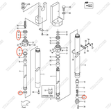 (K1 901) Bộ gioăng phớt 224T0-59811