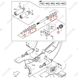 (Seri 1-118) (K1 901) Bộ gioăng phớt 22N58-52921