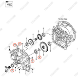 (K1 901) Bộ gioăng phớt 12N53-89801 (INC.10,13,18,FIG.60:9,11-14)