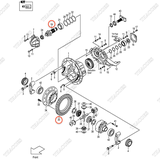 Cặp bánh răng quả dứa 12N53-59801