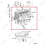 Thân lốc động cơ 11401-UC020 (11401-78210-71)