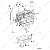 Đáy các te 12101-UC020 (12101-78203-71)